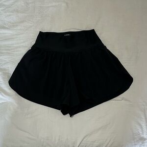 Black athletic Abercrombie shorts